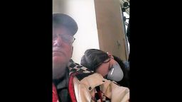 The last photo Shannon's parents have of her was taken with her father at a clinic waiting for treatment.