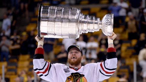 Three-time Stanley Cup winner Bryan Bickell was diagnosed with multiple sclerosis in November 2016. Just three months later, he was back on the ice. 