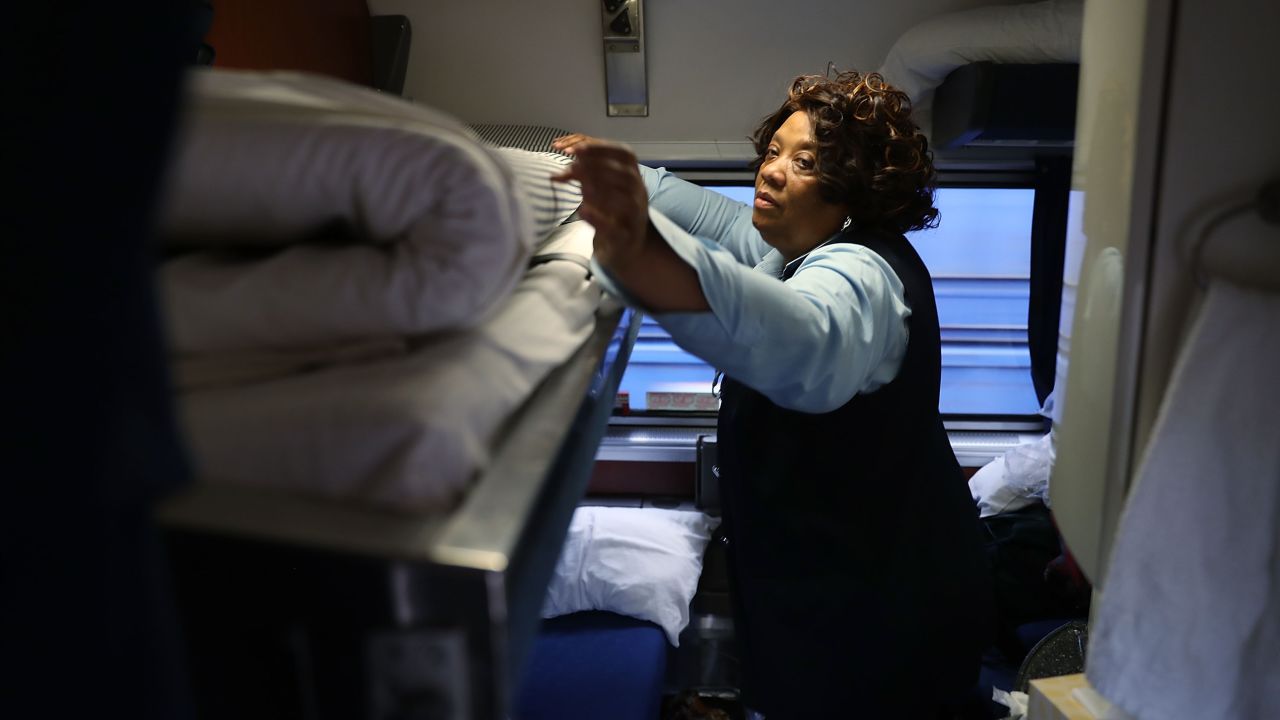 <strong>Sleeping options: </strong>On board the California Zephyr, Travelers can sleep in their coach seats or upgrade to a roomette or bedroom in one of the Superliner sleeping cars. 
