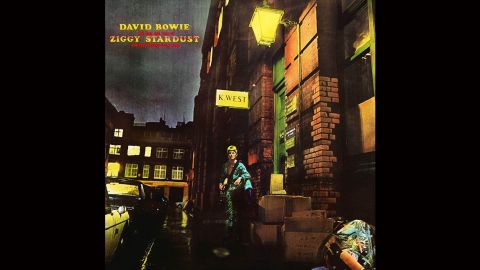 David Bowie, "Ziggy Stardust" album cover.