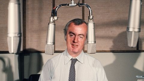 Robert Conley, the first host of "All Things Considered."