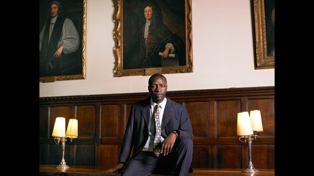 British novelist Diran Adebayo studied law at Oxford and worked as a print journalist and television producer before published his first novel, "Some Kind of Black," in 1996. He was photographed by Rory Carnegie. 