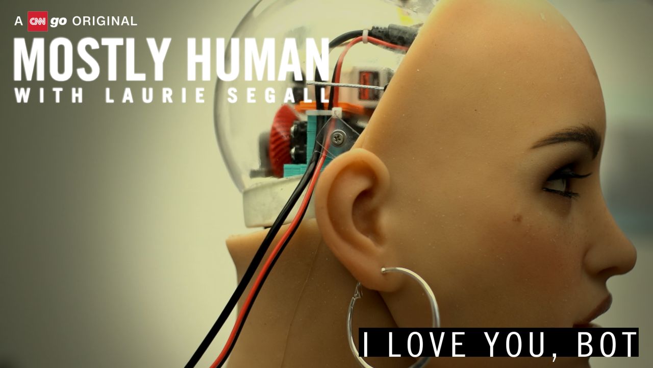 mostly human I love you bot graphic thumbnail