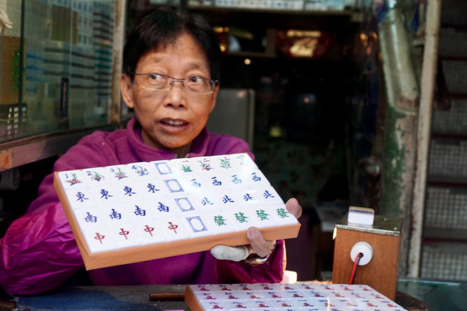 <strong>Labor intensive: </strong>Ho Sau Mei says each set of tiles takes about four to five days to complete. 