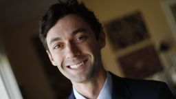 Democratic candidate for Georgia's 6th congressional district Jon Ossoff poses for a portrait in Atlanta. 