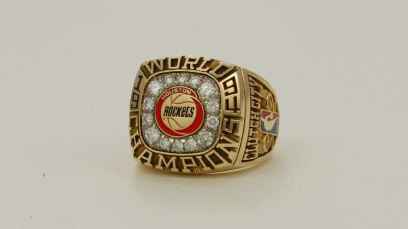 Houston rockets sale championship rings