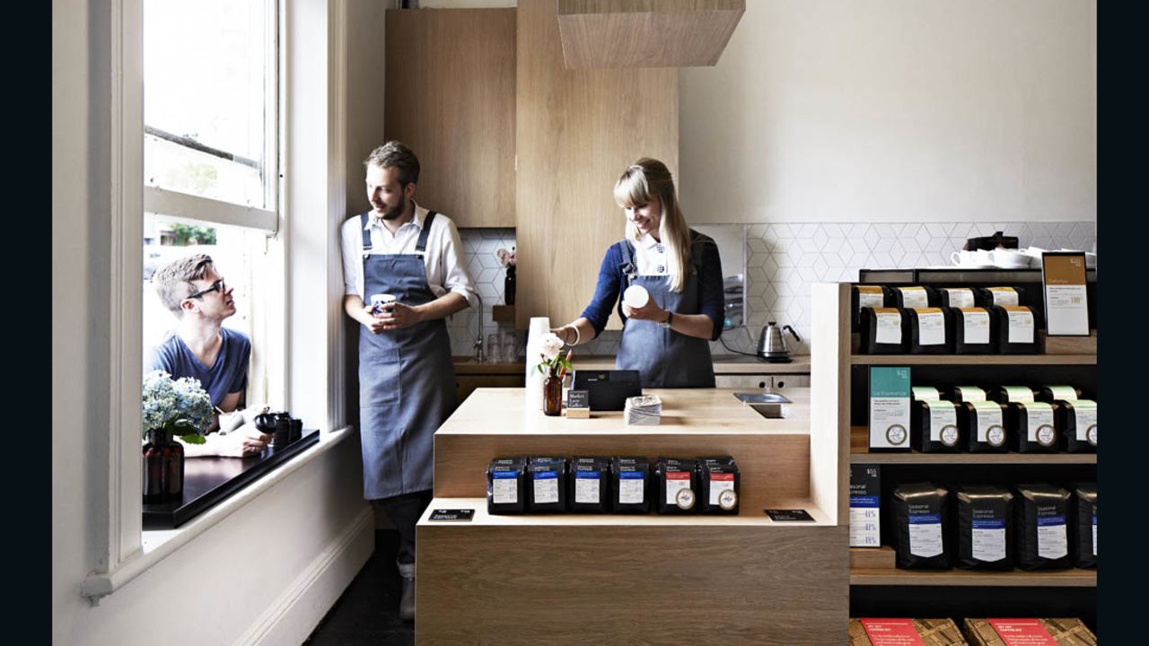Tucked down one of Melbourne's ubiquitous alleyways, Market Lane Coffee is known for its beautiful, minimalist design and high-quality coffee.