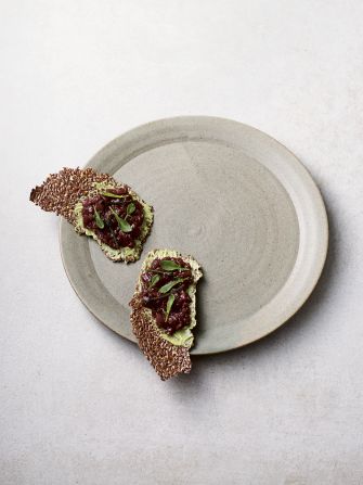 <strong>Brae Restaurant -- </strong>An Australian Wallaby is prepared with flax, lemon myrtle and wattle -- a flowering tree.