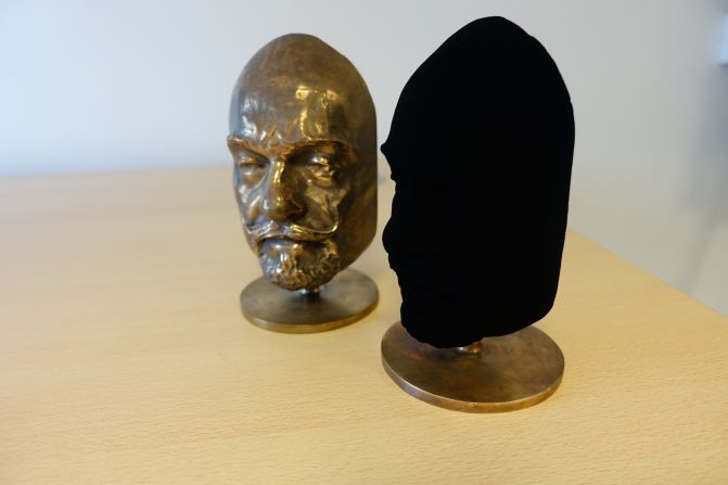 Vantablack, made out of carbon nanotubes, was designed by Surrey NanoSystems. It absorbs 99.96% of all light that <a href="index.php?page=&url=http%3A%2F%2Fedition.cnn.com%2F2014%2F07%2F17%2Fbusiness%2Fworlds-darkest-marterial%2Findex.html" target="_blank">hits it</a>.  