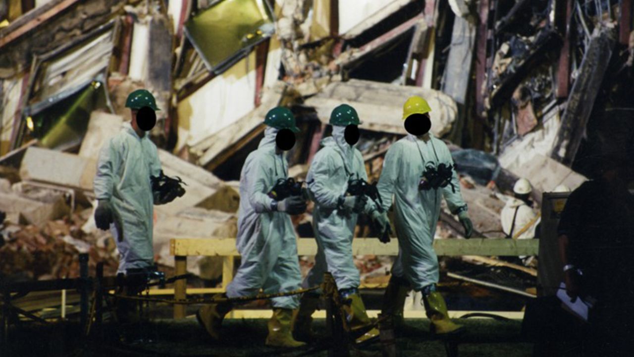 Pentagon 9/11 FBI photos - first responders