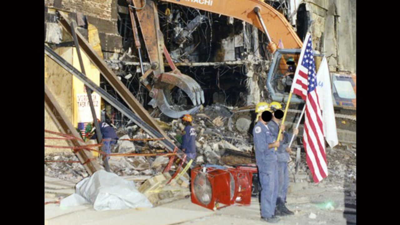 Pentagon 9/11 FBI photos - first responders 3