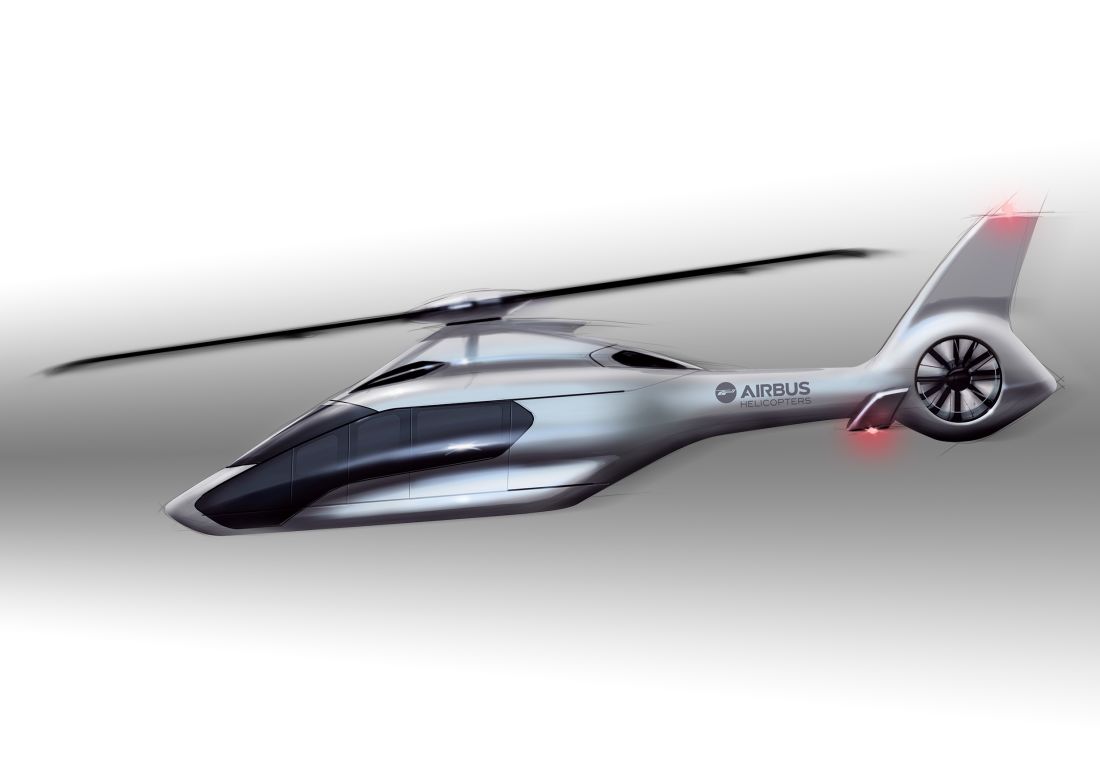 Airbus was keen to use influences from outside the aerospace industry for its forthcoming H160 helicopter. It used Peugeot Design Lab's work on the aircraft's exterior styling.