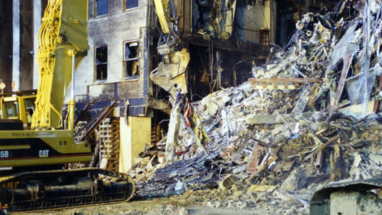 Pentagon 9/11 FBI photos - Pentagon exterior 3