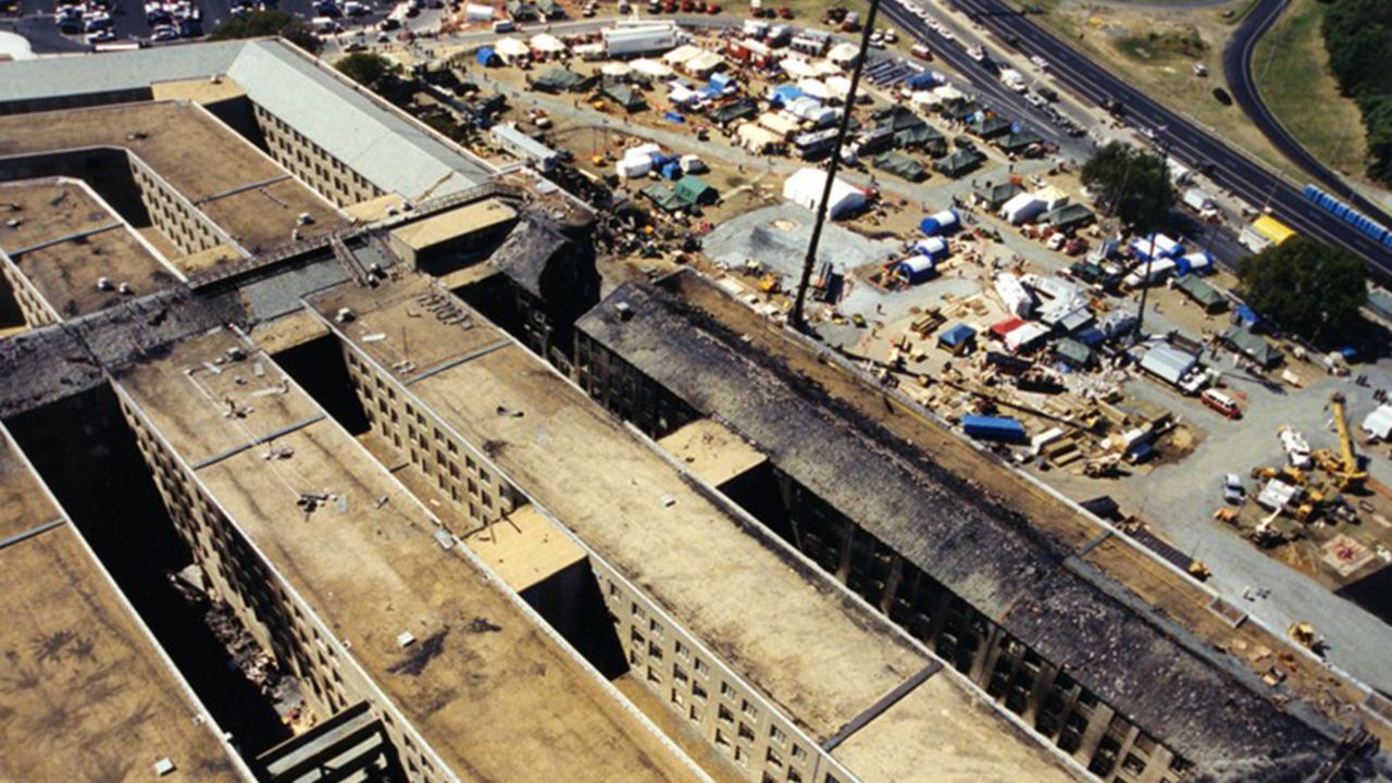 Pentagon 9/11 FBI photos - view from the top