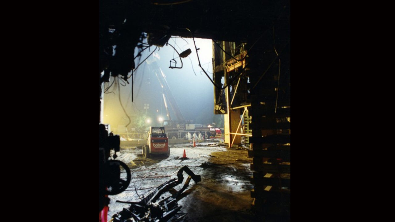 Pentagon 9/11 FBI photos -- building interior 2