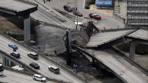 A section of the Francisco-Oakland Bay Bridge known as  "MacArthur Maze" collapsed on April 29, 2007.