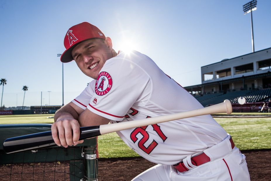Los Angeles Angels centerfielder Trout is widely considered the most dominant position player in the sport. The 25-year-old signed a six-year, $144.5 million deal which will catapult his 2018 salary to over $34 million.  