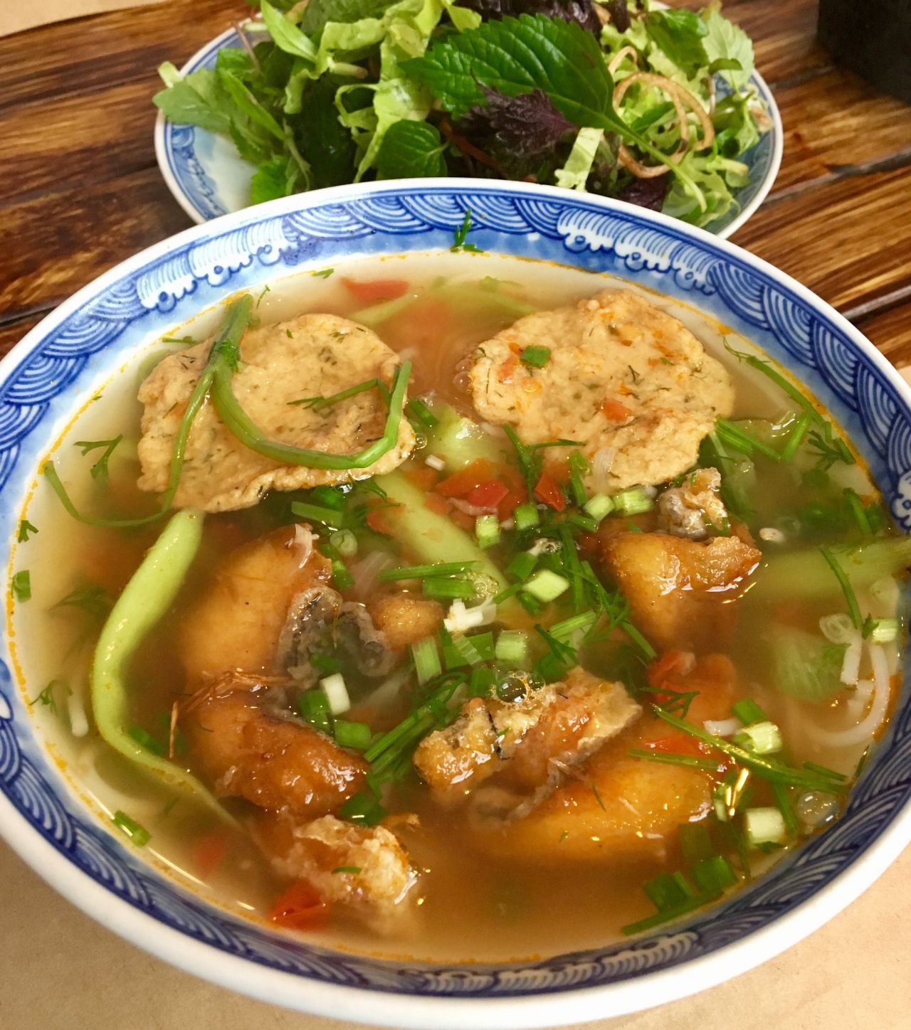 One of the most popular dishes in Haiphong is bún cá, literally meaning "fish noodles."
