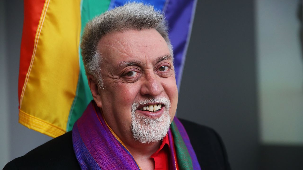 A vigil in San Francisco was being held to remember Gilbert Baker, shown last year.