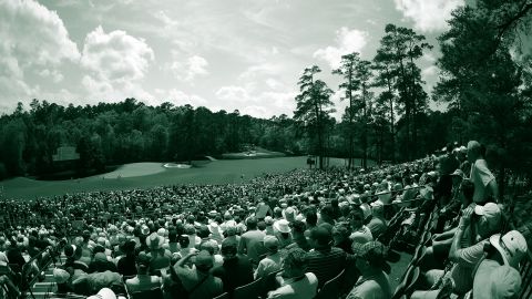 AUGUSTA, GA - APRIL 12:  Patrons watch play at Amen Corner during the second round of the 2013 Masters Tournament at Augusta National Golf Club on April 12, 2013 in Augusta, Georgia.  (Photo by Mike Ehrmann/Getty Images)