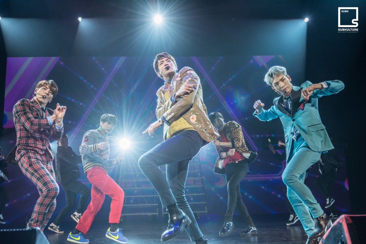 SHINee performed at the Verizon Theatre at Grand Prairie in Dallas on March 24.