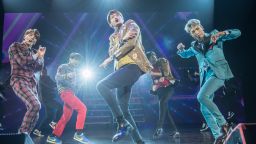 SHINee performing at the Verizon Theatre at Grand Prairie in Dallas on March 24