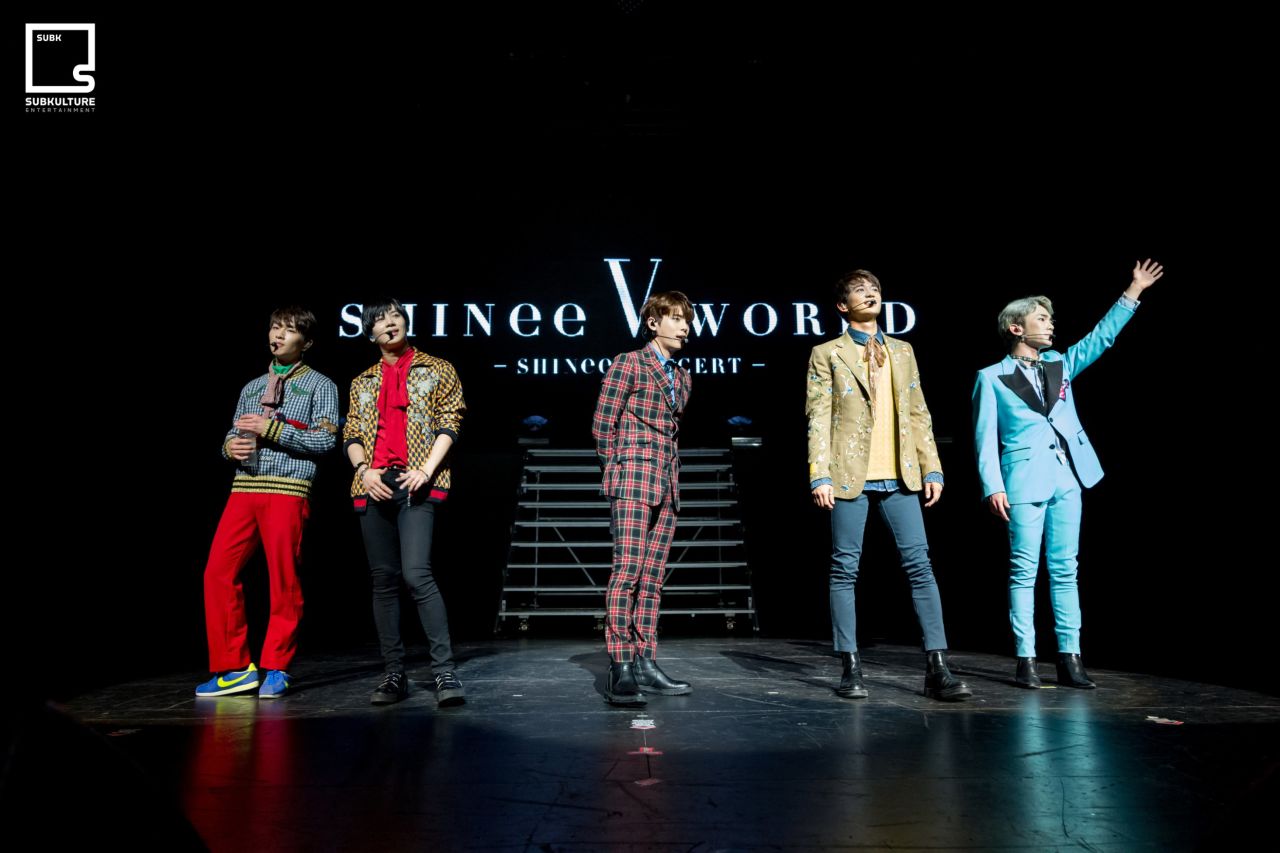 SHINee concert at the Verizon Theatre