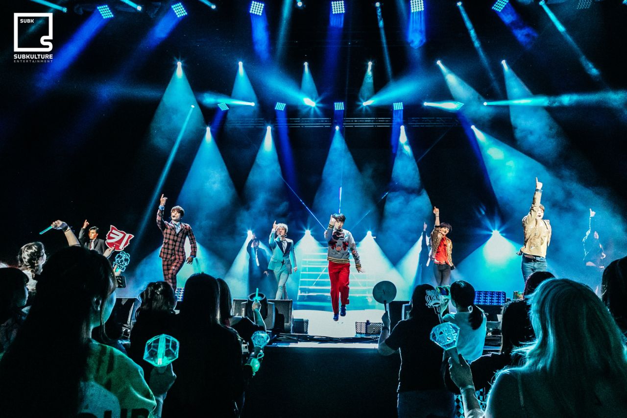 SHINee concert at the Shrine Auditorium