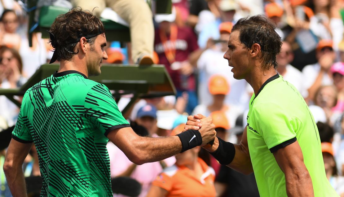Nadal has beaten Federer in 23 of their 37 matches.