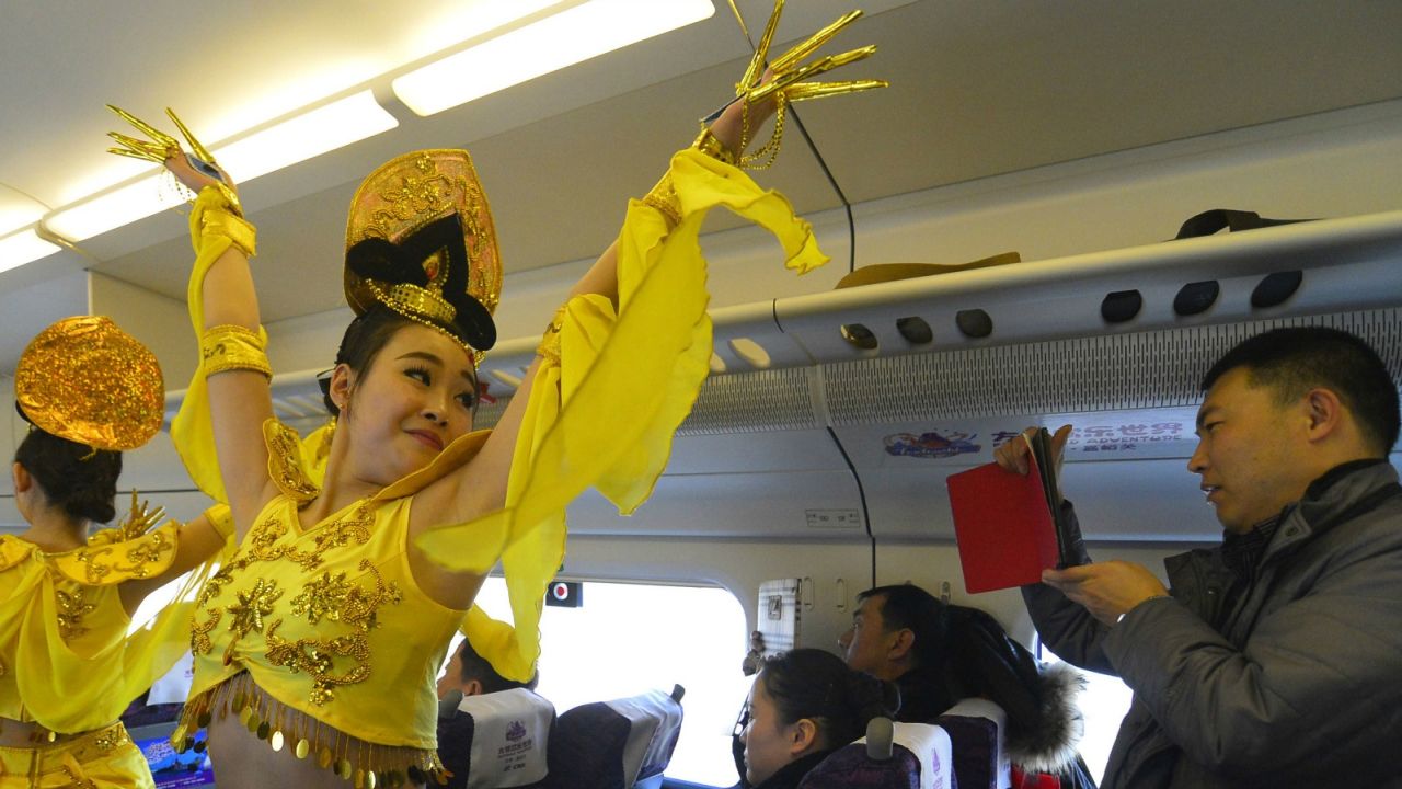 Lavish entertainment on this journey to the Silk Road.