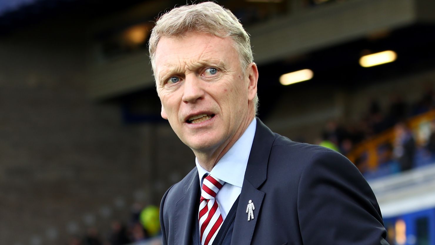 David Moyes has managed English side Sunderland since July. 