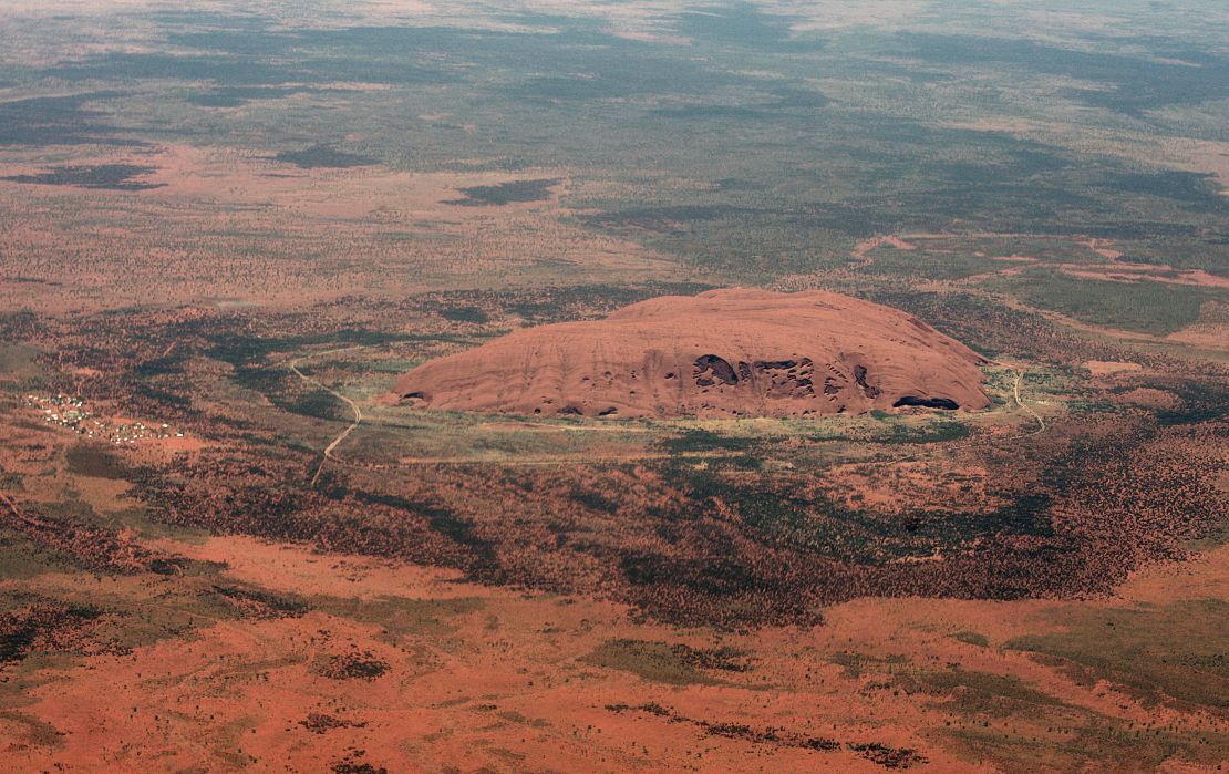 Uluru is the second largest monolith on Earth after Mt. Augustus in Western Australia.