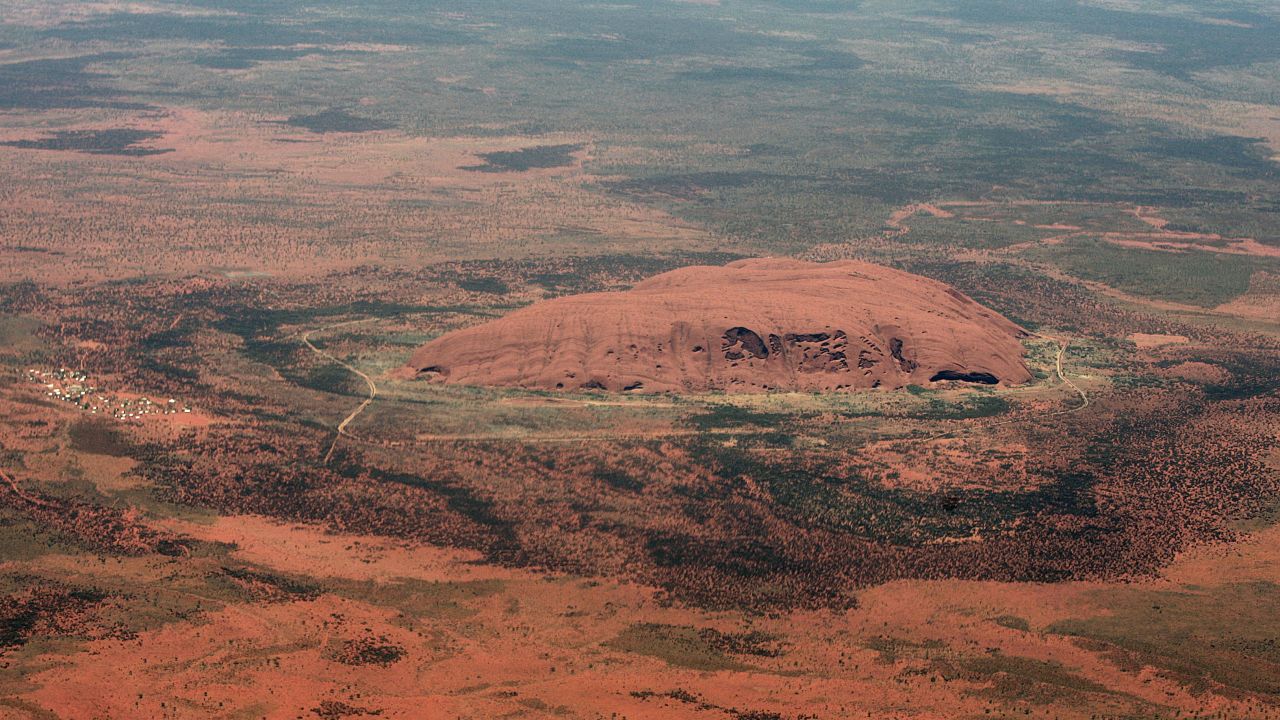 Uluru is the second largest monolith on Earth after Mt. Augustus in Western Australia.