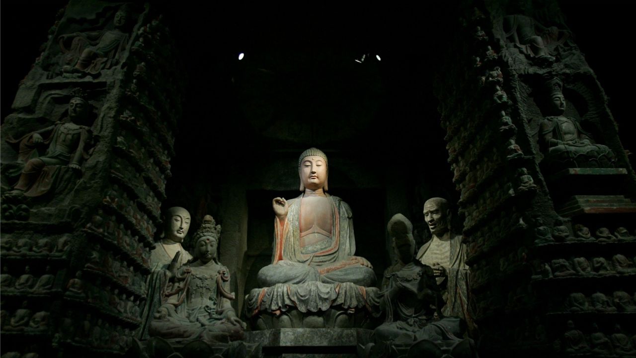 This Buddha statue from the Song Dynasty is more than 1,000 years old.