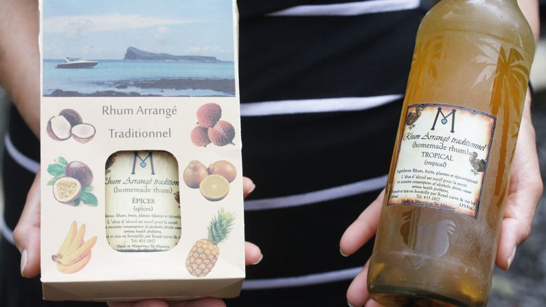 <strong>Local flavors: </strong>Their company Royal Curve, under the label Rhum Arrangé traditionnel (Arrangé refers to the infusion), stocks 21 different flavors using local produce like coffee vanilla and spices. 