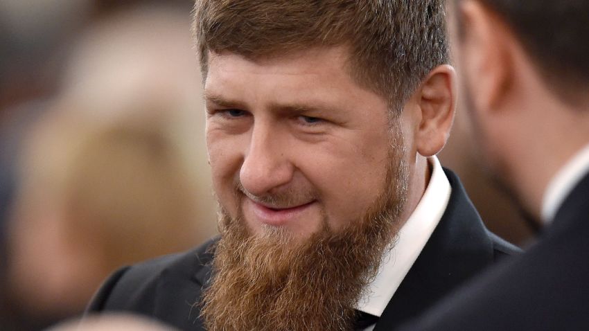 Chechnya's leader Ramzan Kadyrov waits before Russian President Vladimir Putin's Federal Assembly address at the Kremlin in Moscow on December 1, 2016. / AFP PHOTO / Natalia KOLESNIKOVANATALIA KOLESNIKOVA/AFP/Getty Images