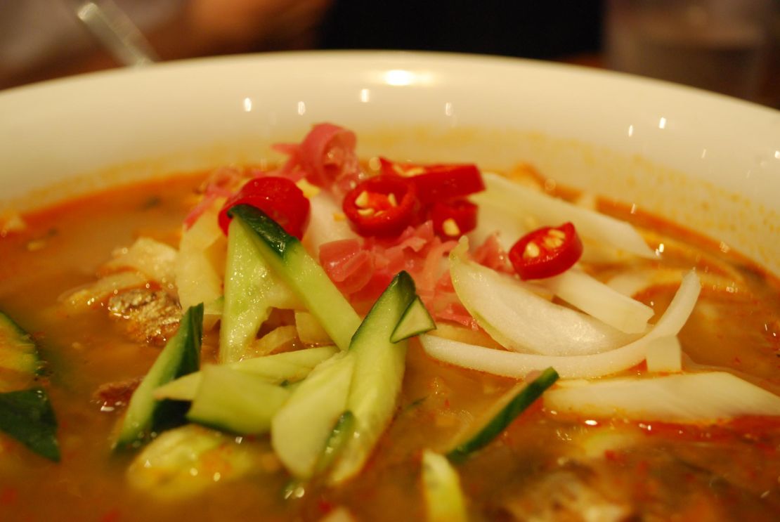 hot and sour fish soup