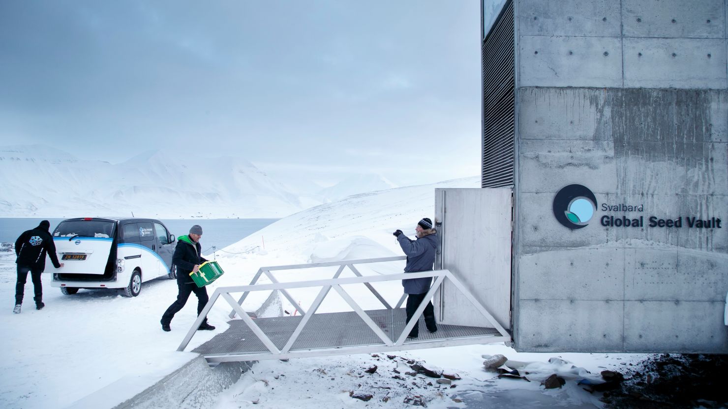 Like the nearby Global Seed Vault, the new bunker is located underground on a remote Arctic island.