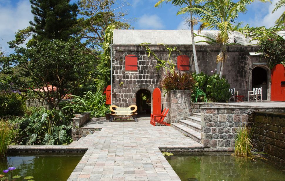 <strong>Golden Rock Inn</strong> -- The picturesque Golden Rock Inn sits on the slopes of Nevis Peak. 