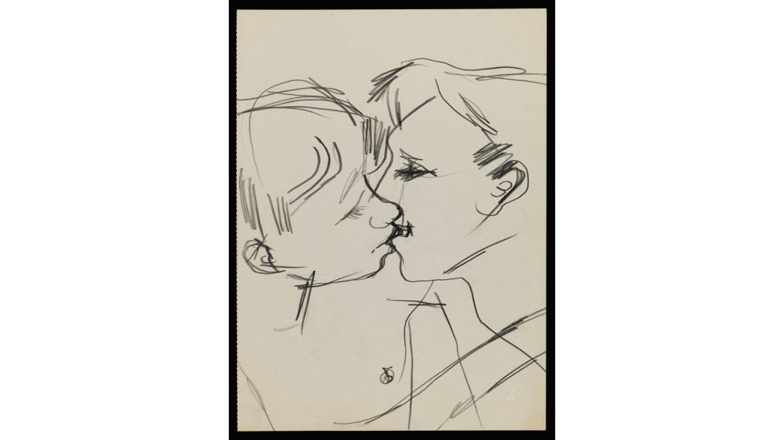 Keith Vaughan got his start in advertising before moving to painting. His journals, written from the age of 27 until his death, revealed inner conflicts around his sexuality. 