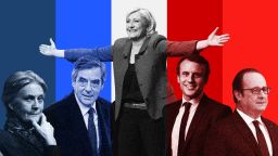 French election soap opera graphic