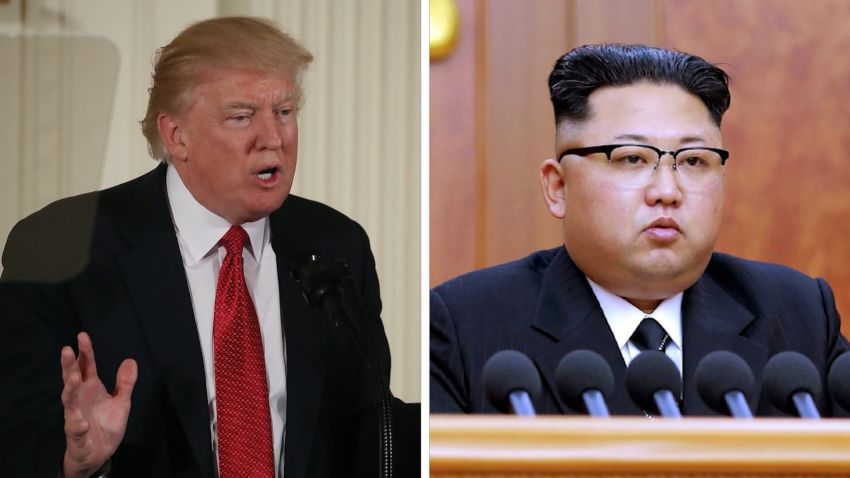 trump kim jong un split