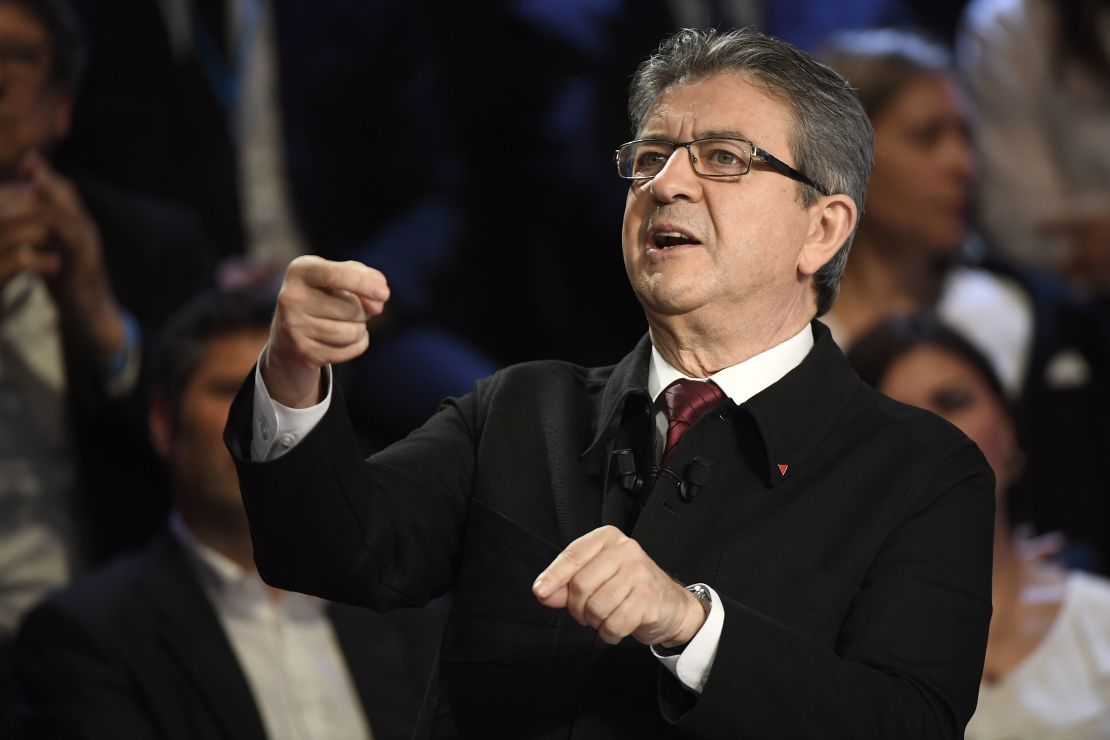 Jean-Luc Mélenchon was on form once again, providing another impressive performance.