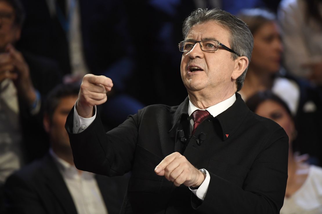 Jean-Luc Mélenchon was on form once again, providing another impressive performance.