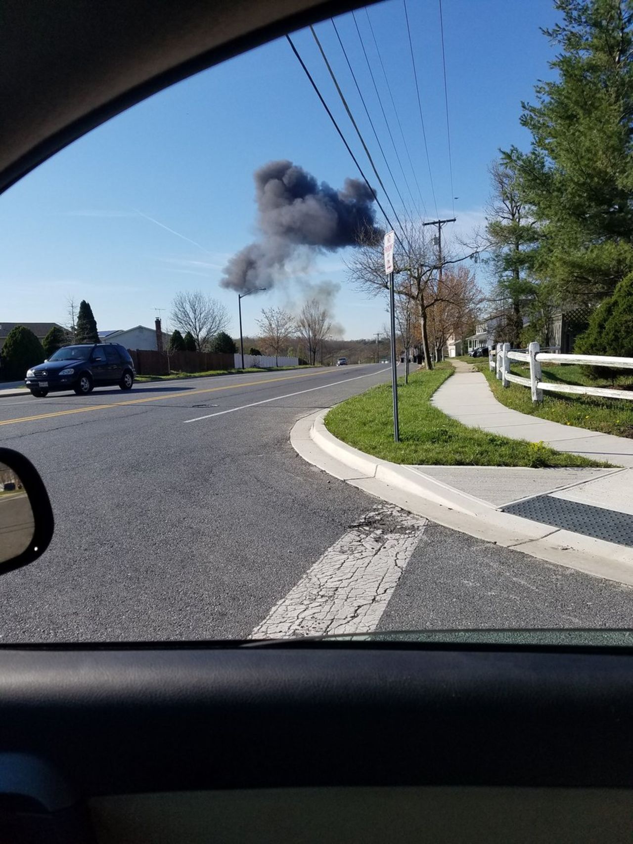<strong>April 5, 20917:</strong> A <a href="http://www.cnn.com/2017/04/05/politics/fighter-jet-crash-maryland/index.html" target="_blank">US F-16 crashed </a>several miles outside Joint Base Andrews in Maryland. The pilot safely ejected.