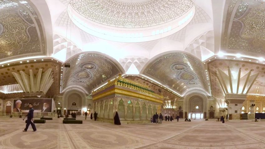 iran khomeini shrine interior VR