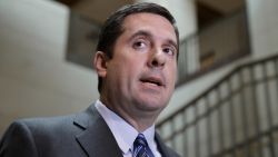 House Intelligence Committee Chairman Devin Nunes, R-Calif., speaks to reporters on Capitol Hill in Washington, Friday, March 24, 2017. Nunes said Friday that Paul Manafort, the former campaign chairman for President Donald Trump, volunteered to be interviewed by committee members. (AP Photo/J. Scott Applewhite)