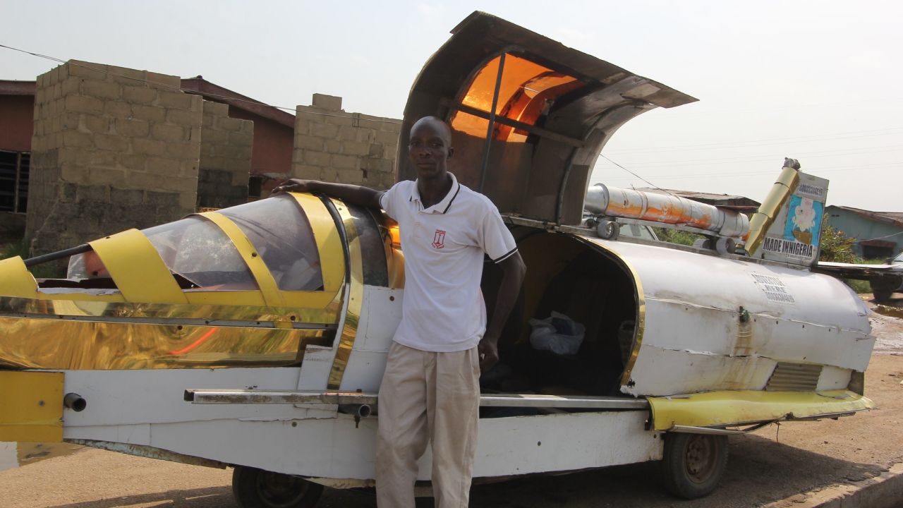 Kehinde Durojaiye and his aero-amphibious jet car