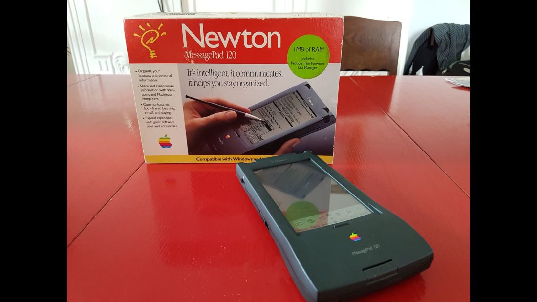 The Apple Newton was an early tablet that, according to West, simply "didn't work."
