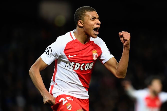 Falcao, who previously played for European clubs Manchester United, Chelsea, Porto and Atletico Madrid, has been supported up front by teenager Kylian Mbappe. The 18-year-old Mbappe, who has scored 14 goals in Ligue 1 this season, recently became the second-youngest player to play for France when he made his debut against Luxembourg in March.